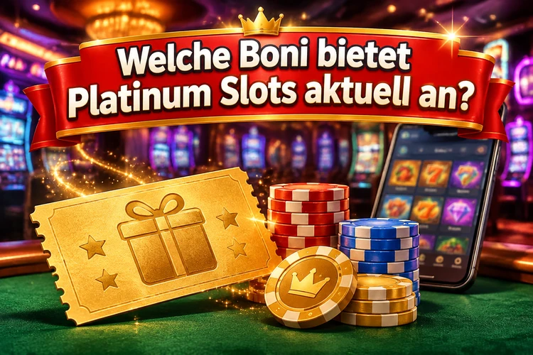 Welche Boni bietet Platinum Slots aktuell an?