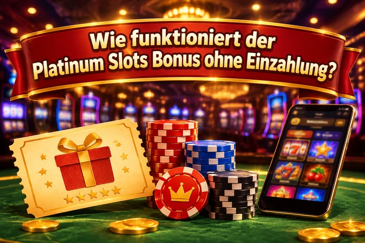 Wie funktioniert der Platinum Slots Bonus ohne Einzahlung?