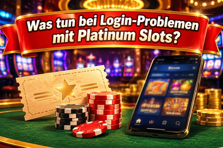 Was tun bei Login-Problemen mit Platinum Slots?