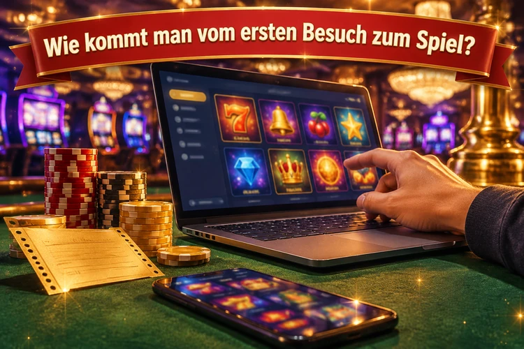 Wie kommt man vom ersten Besuch zum Spiel?
